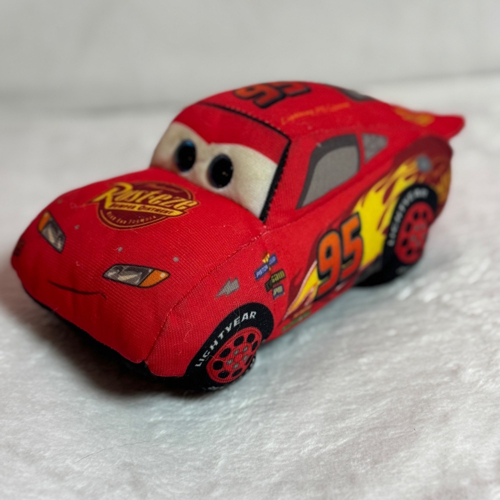 Ty Beanie Disney / Pixar Cars Sparkle Hero Lightning McQueen 6" 2017